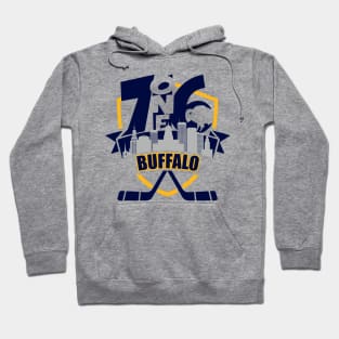 716 Buffalo Hockey Color Hoodie